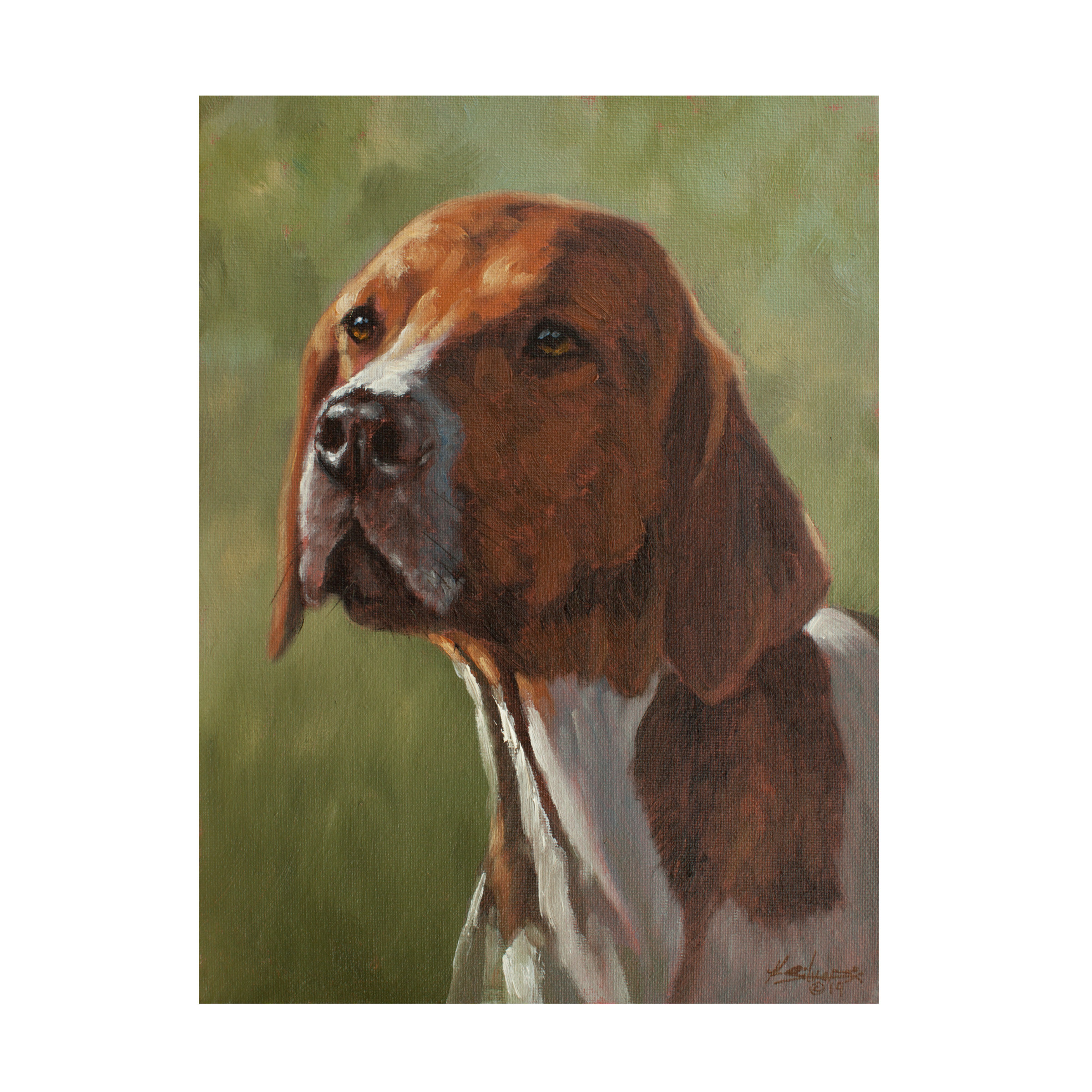 Winston Porter " Dog Portrait 3 " by John Silver Wayfair